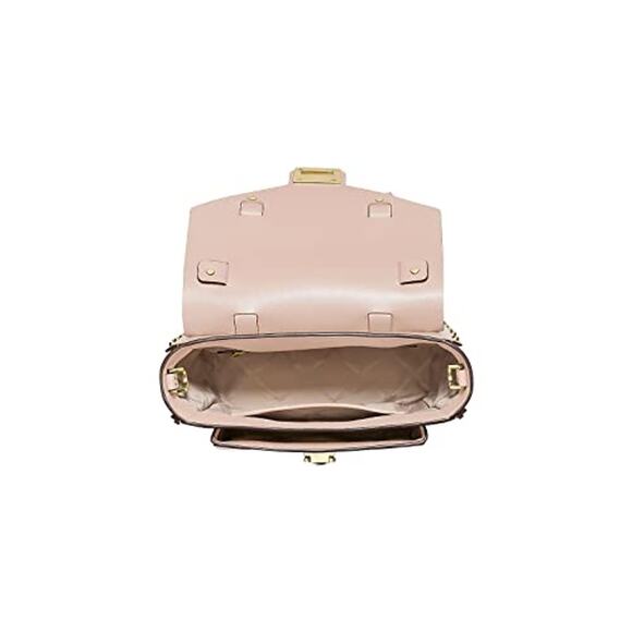 NWT Michael Kors Women's Manhattan Top Handle Satchel Handbag, Powder Blush-OS - Picture 3 of 5